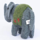 Handcrafted elephant toys made from sustainable felt material Crafted using premium-quality 100% New Zealand wool felt Best Himalaya