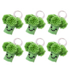 Handmade Felt Broccoli Keyring – Cute Vegetable Keychain – Fun Gift or Bag Charm Best Himalaya