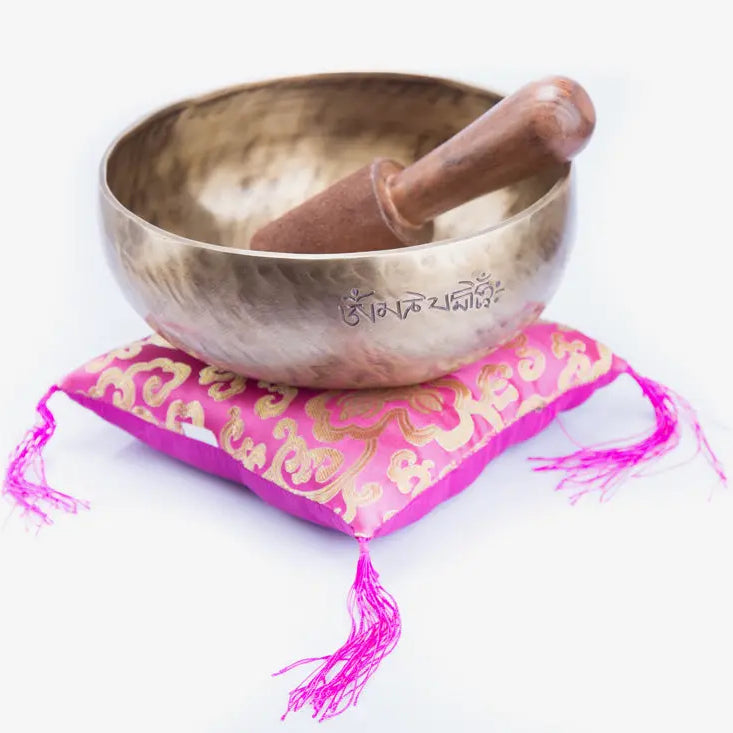 Handmade Tibetan Singing Bowl for Meditation - Full Moon Singing Bowl For Relaxation And Sound Therapy - Best HimalayaBest Himalaya
