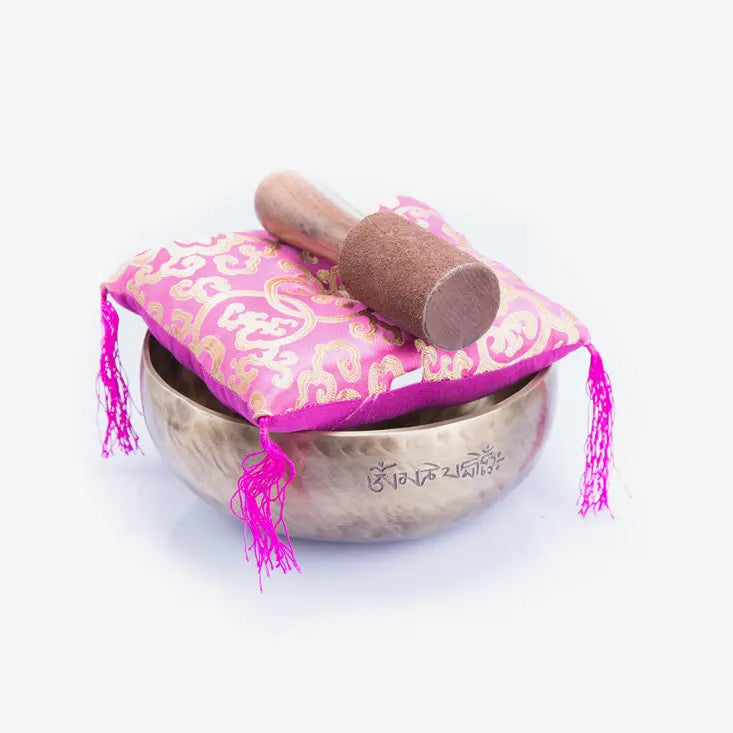Handmade Tibetan Singing Bowl for Meditation - Full Moon Singing Bowl For Relaxation And Sound Therapy - Best HimalayaBest Himalaya