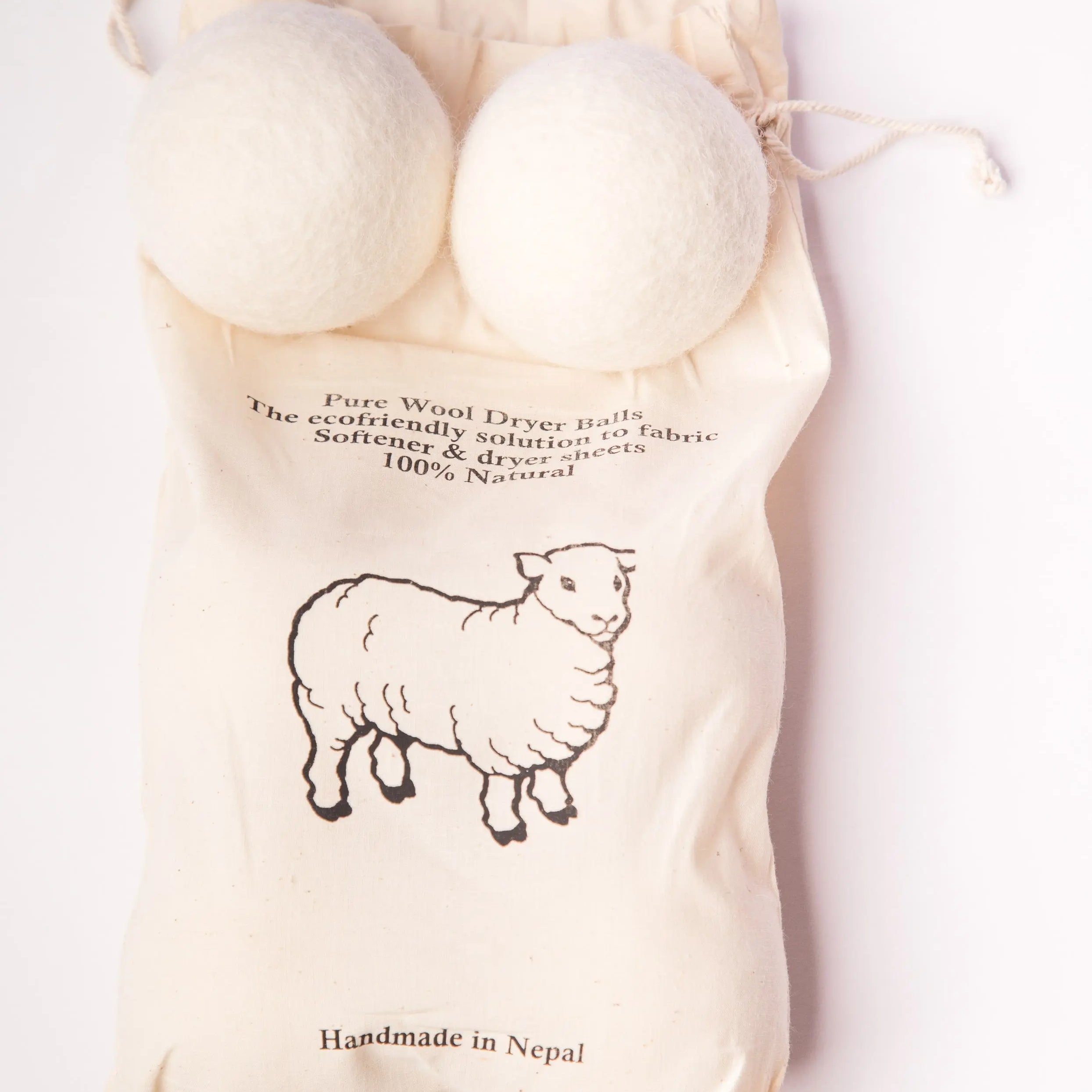Handmade Wool Felt Dryer Ball Made In Nepal - Best HimalayaBest Himalaya