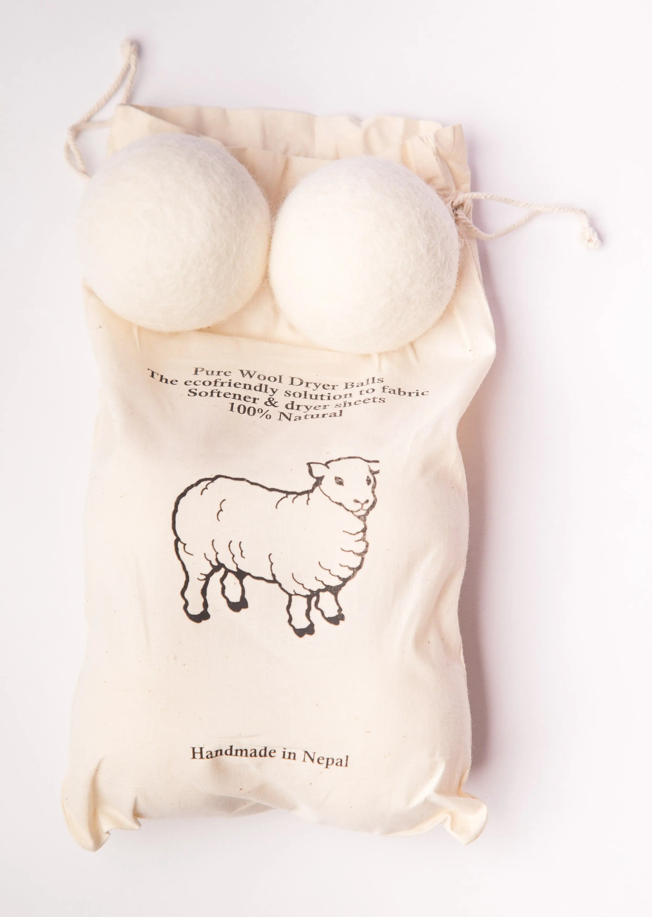 Handmade Wool Felt Dryer Ball Made In Nepal - Best HimalayaBest Himalaya