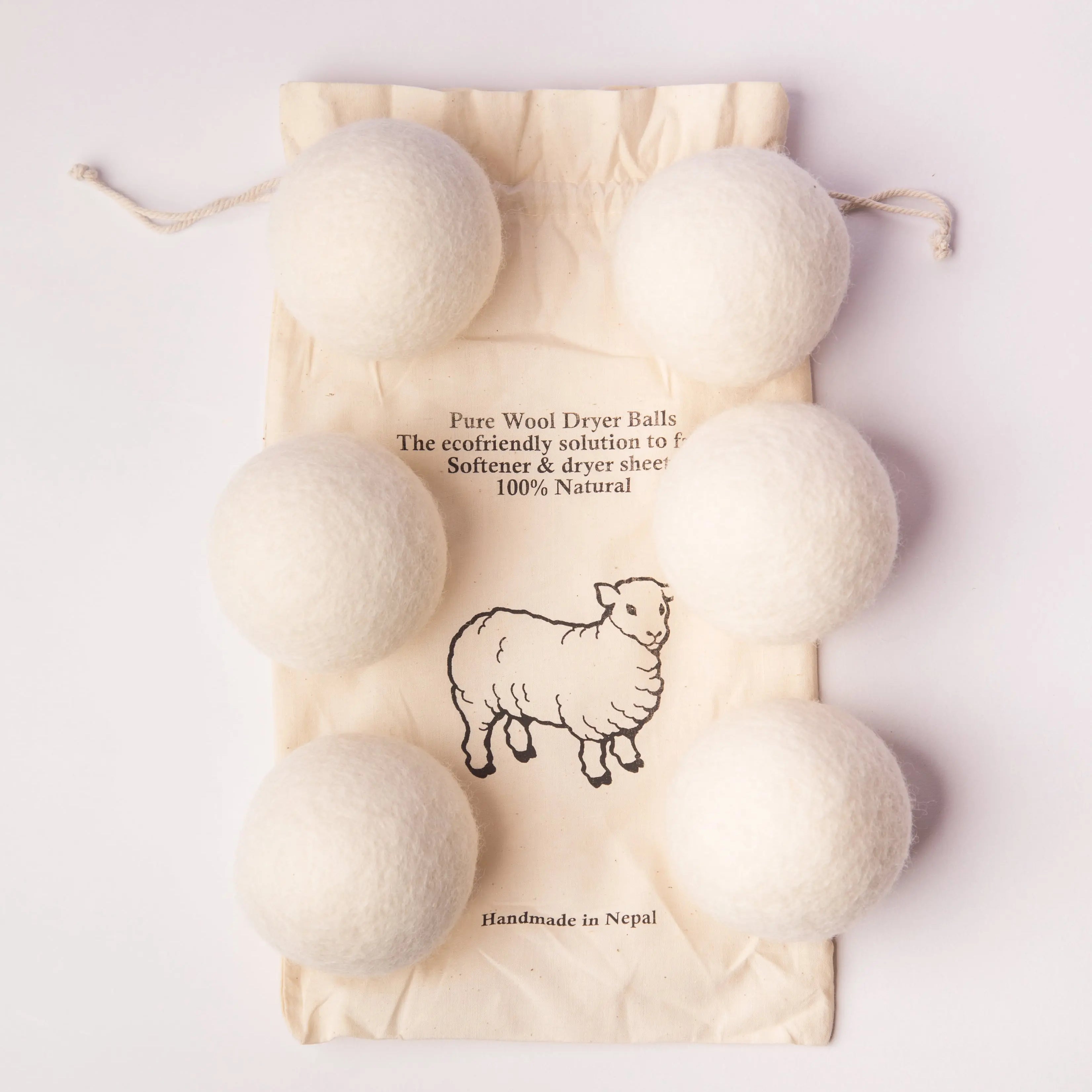 Handmade Wool Felt Dryer Ball Made In Nepal - Best HimalayaBest Himalaya