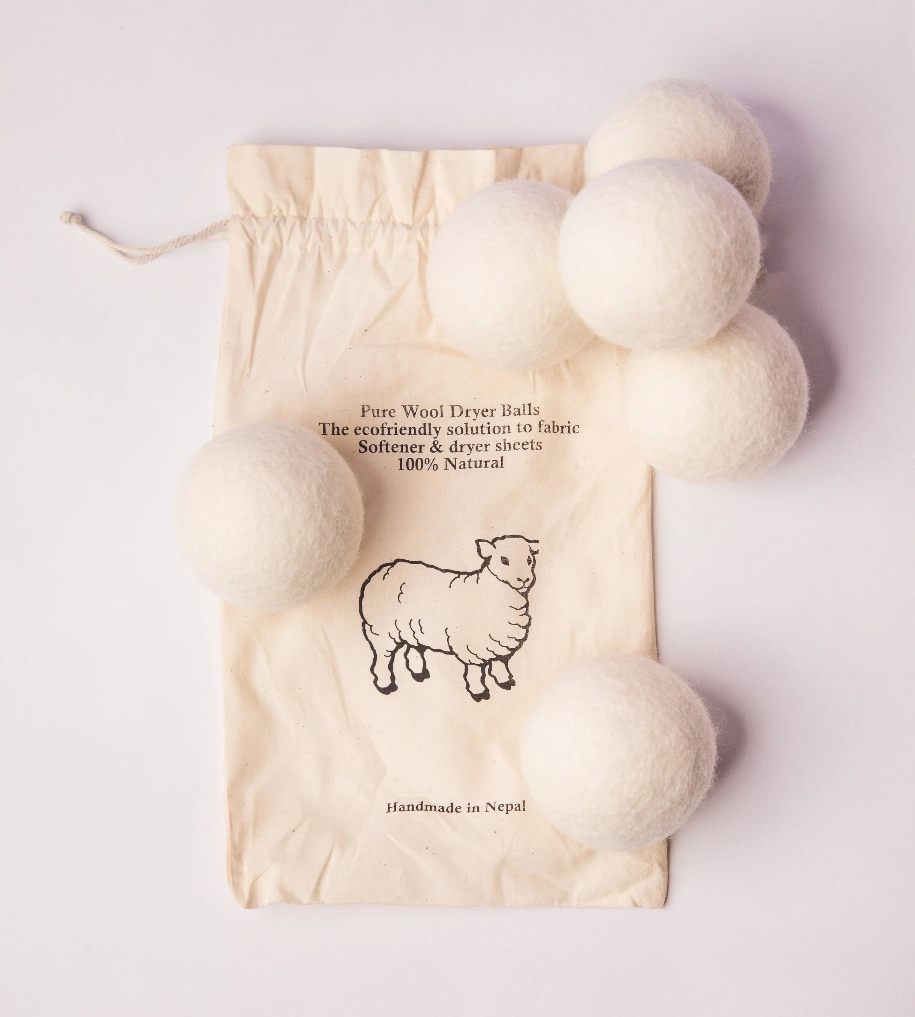 Handmade Wool Felt Dryer Ball Made In Nepal - Best HimalayaBest Himalaya