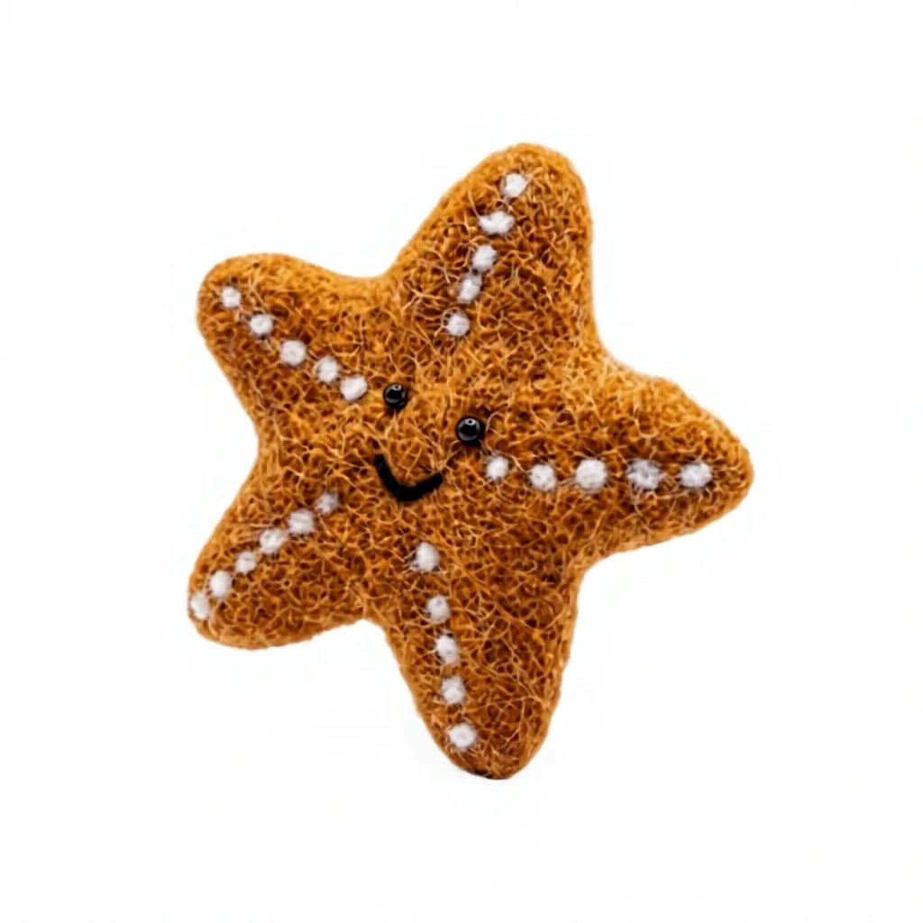 Felt Wool Starfish Ornament Cute Ocean Animal Decor Indoor Christmas Decoration – view 3