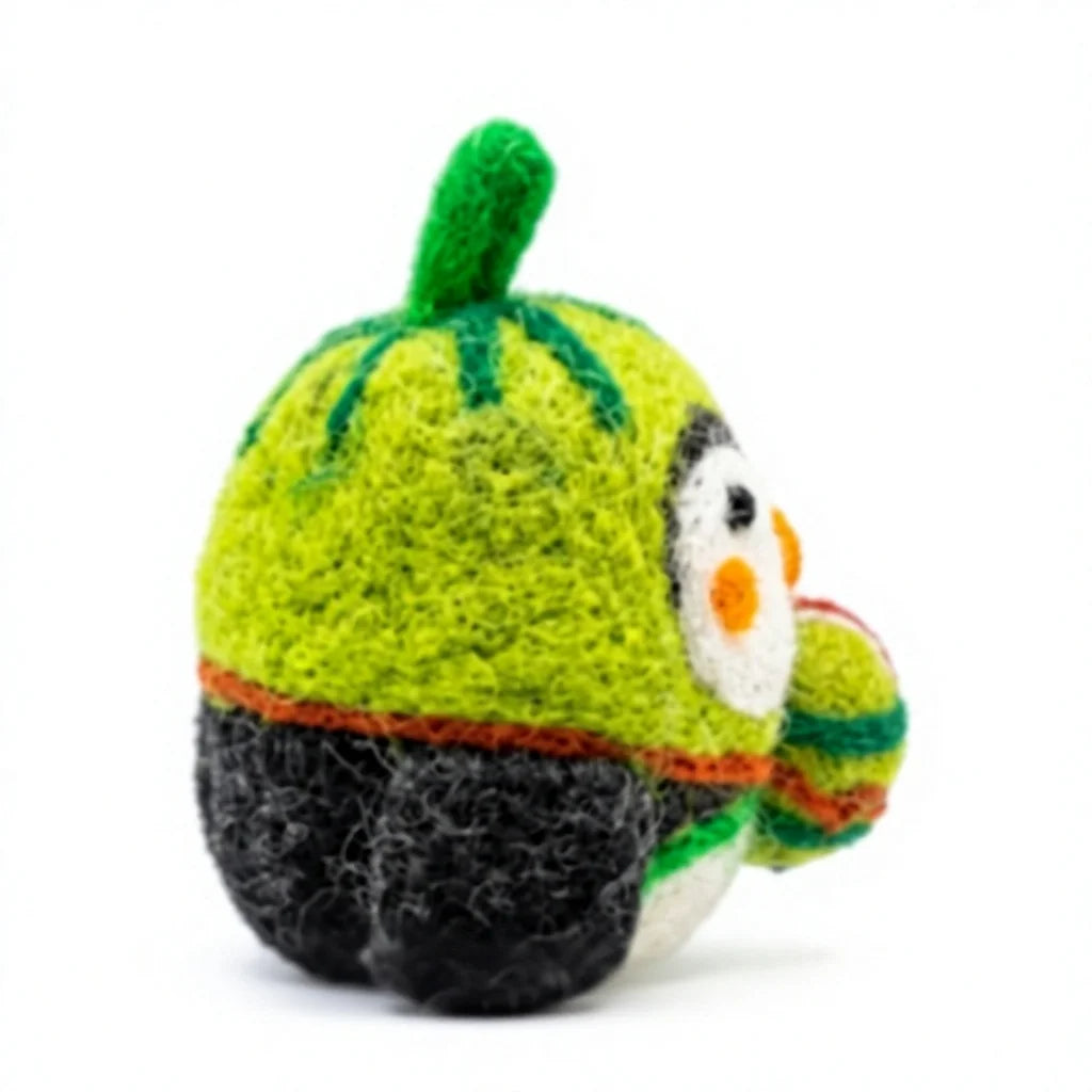 Felt Wool Penguin Christmas Decoration Wall Hanging – view 3