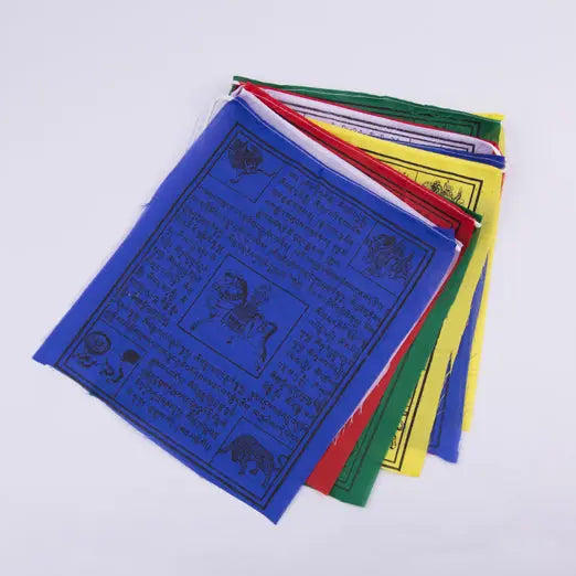 High Quality Polyster 5.5*6 Prayer Flag set Made in Nepal - Best HimalayaBest Himalaya