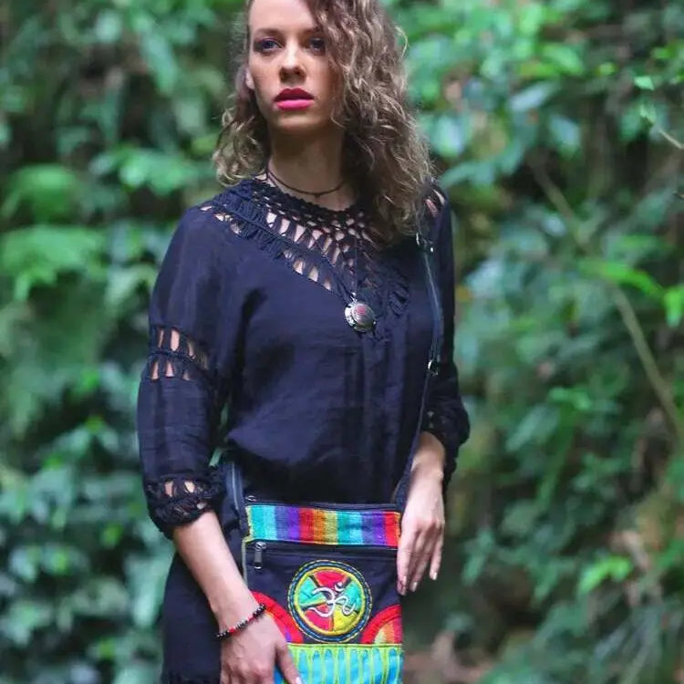 Lightweight orange coin Pouch Purse Best Himalaya