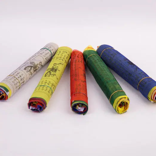 Lungta Tibetan High Quality polyster Prayer Flag set - Best HimalayaBest Himalaya