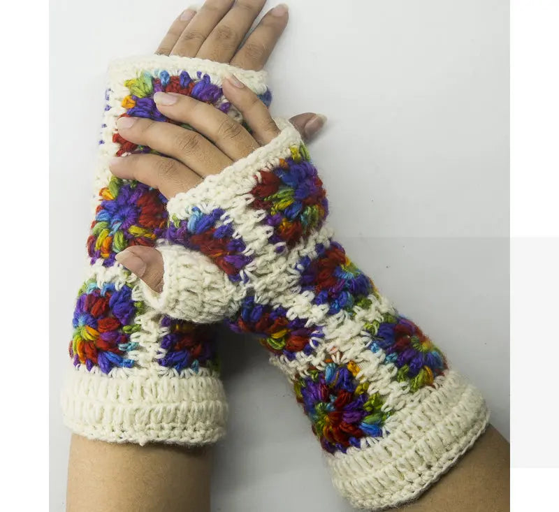 Multicolor Woolen Hand Warmer: Stay Cozy and Stylish in Winter - Best HimalayaBest Himalaya