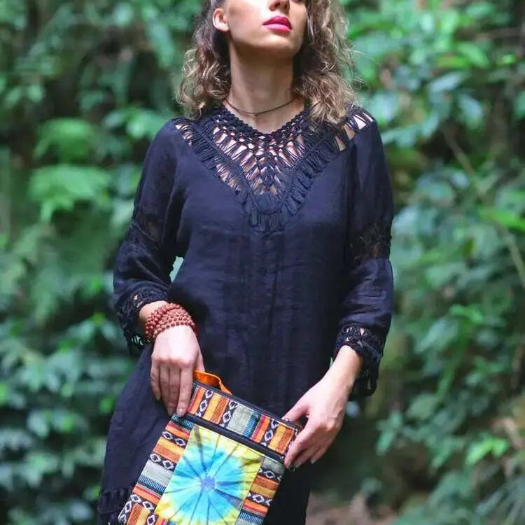 Multipurpose Double Zipper Shoulder Bag Best Himalaya