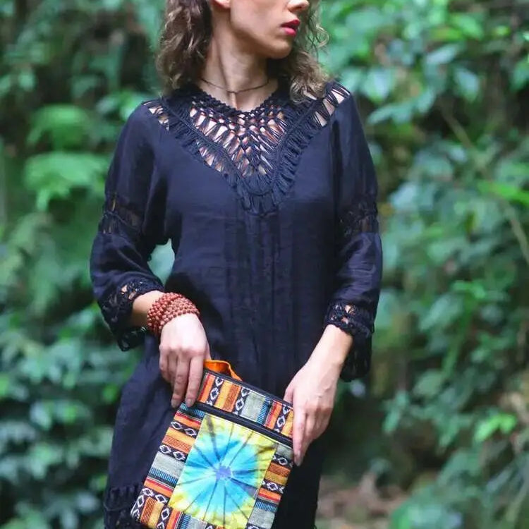 Multipurpose Double Zipper Shoulder Bag Best Himalaya