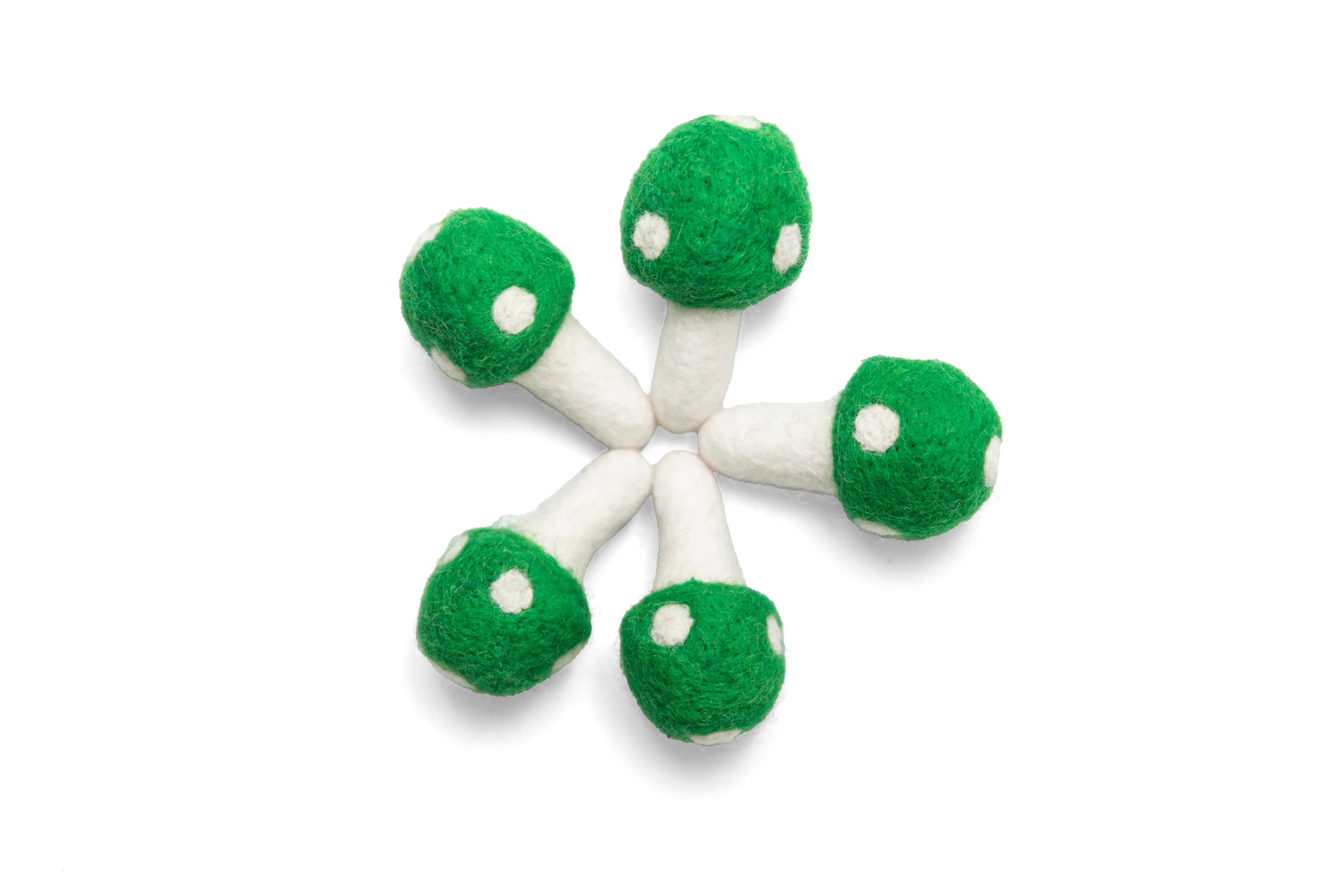 Playful and Colorful: Felt Mushrooms for Unique Decor Best Himalaya