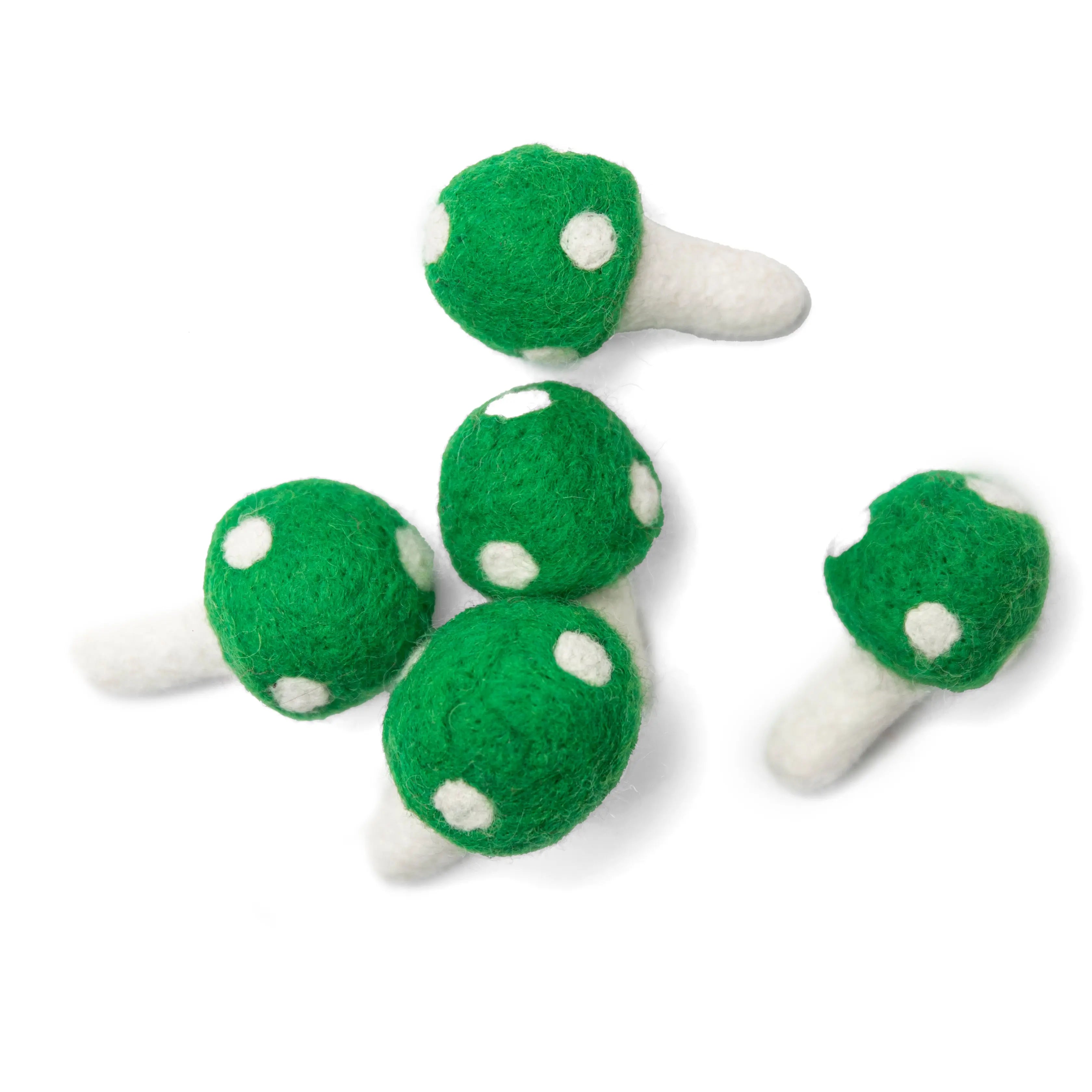 Playful and Colorful: Felt Mushrooms for Unique Decor Best Himalaya