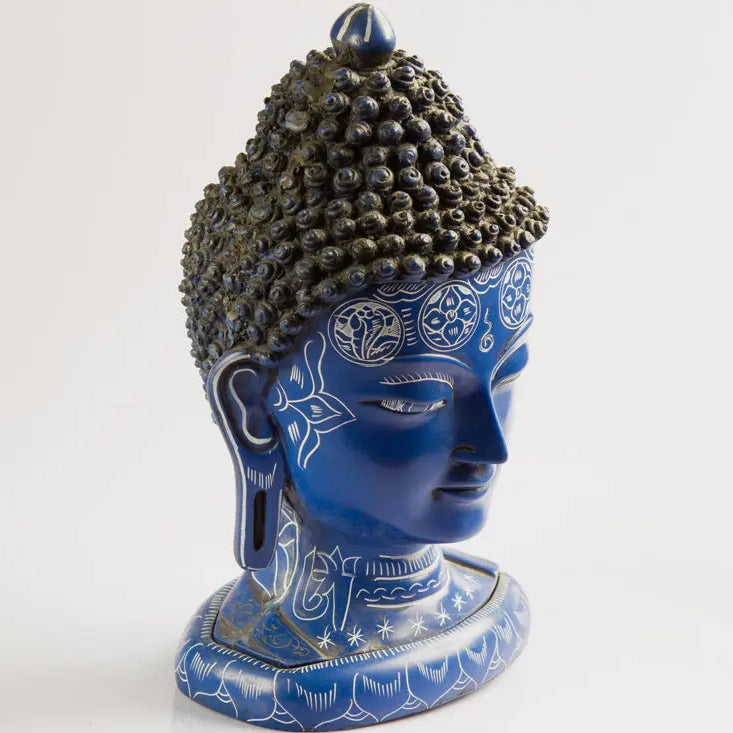 Resin Buddha Head Statue - Best Himalaya