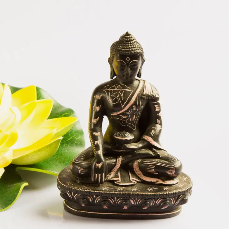 Resin Buddha Meditation Statue Made in Nepal - Best HimalayaBest Himalaya