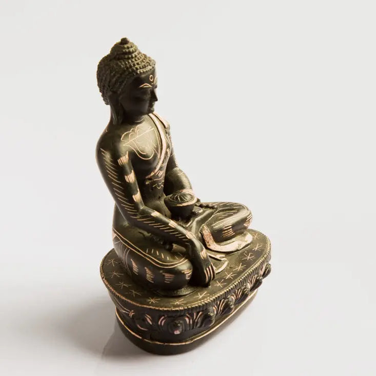 Resin Buddha Meditation Statue Made in Nepal - Best HimalayaBest Himalaya