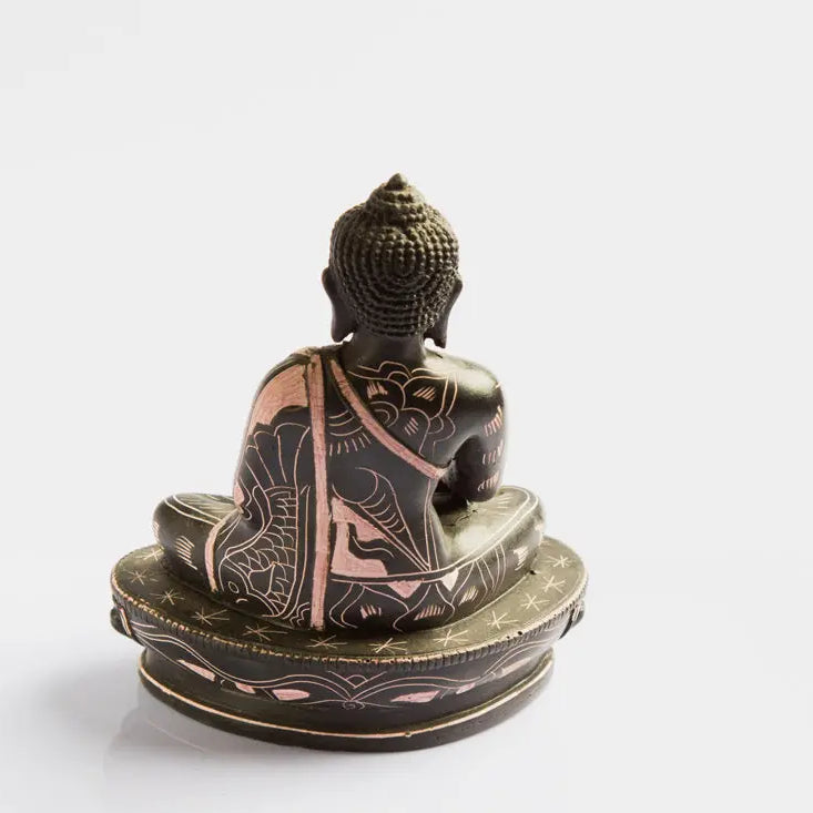 Resin Buddha Meditation Statue Made in Nepal - Best HimalayaBest Himalaya