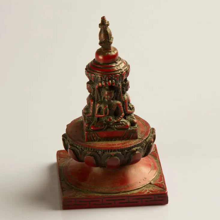Resin Stupa statue - Best HimalayaBest Himalaya