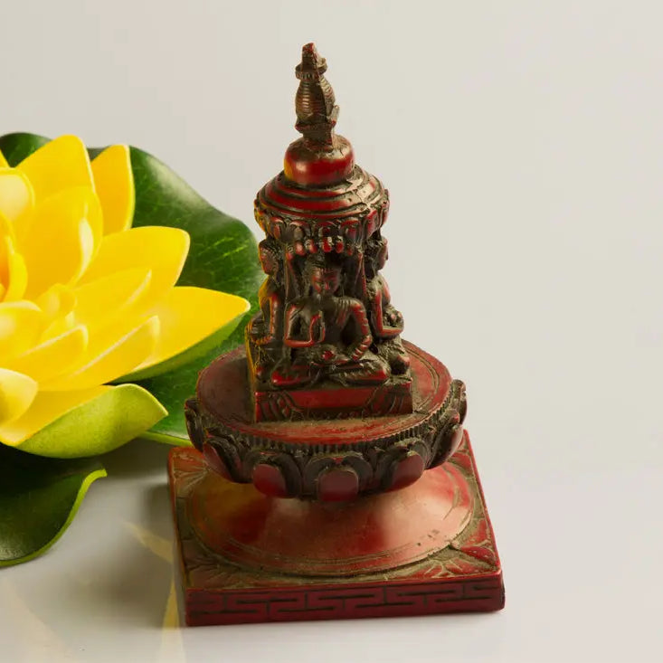 Resin Stupa statue - Best HimalayaBest Himalaya