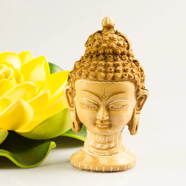 Resin buddha head statue - Best HimalayaBest Himalaya