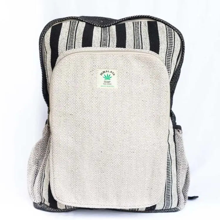 Simple Designed Eco-Friendly Hemp Back Pack Best Himalaya
