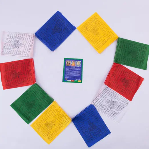Single String Tibetan Mantra Prayer Flag Set: Embrace Peace and Blessings - Best HimalayaBest Himalaya