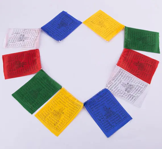 Single String Tibetan Mantra Prayer Flag set - Best HimalayaBest Himalaya