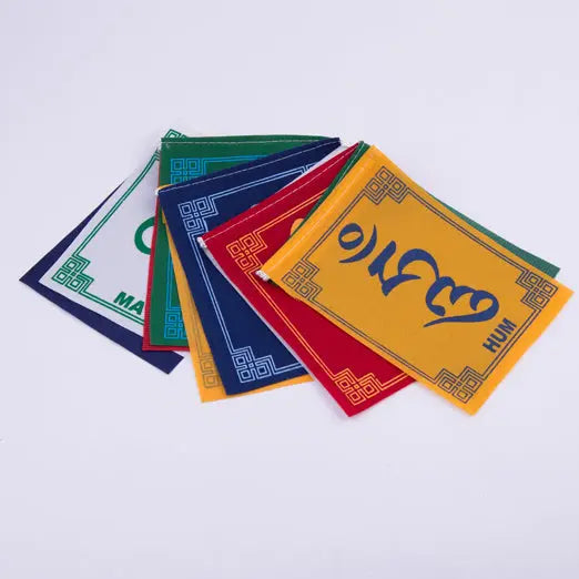 Single String om mani Tibetan Prayer Flag Handmade in Nepal - Best HimalayaBest Himalaya