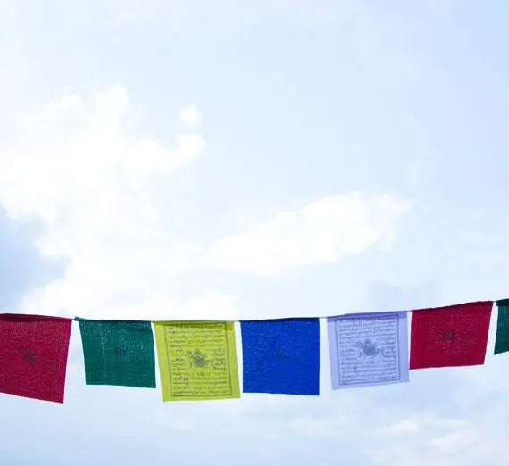 Small Size Tibetan Prayer Flag Set - Best HimalayaBest Himalaya