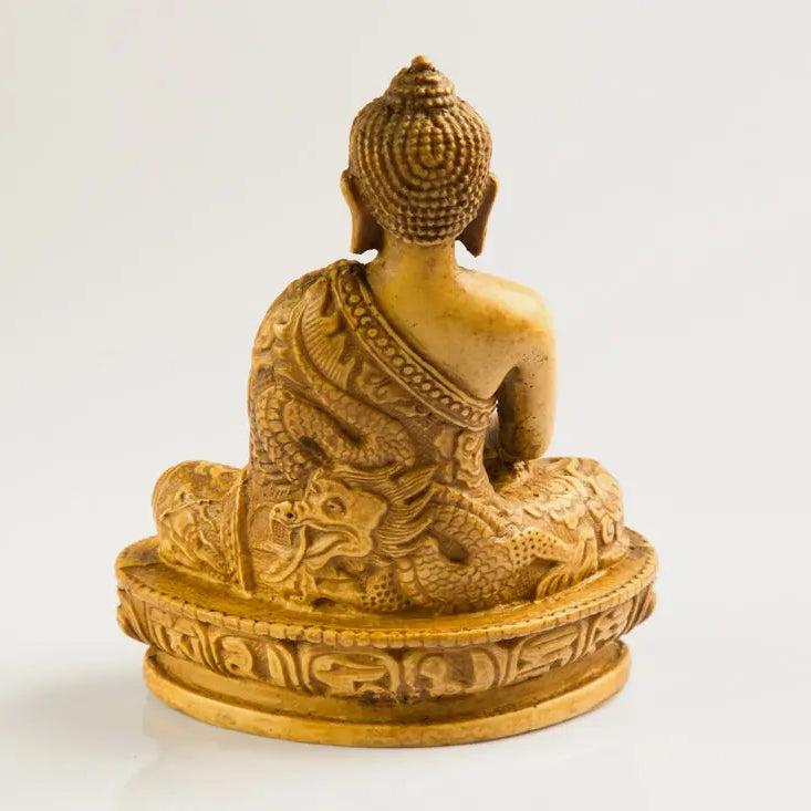 Small meditation buddha resin statue - Best Himalaya