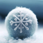 Snow Flake  Felt Balls Handmade in Nepal - Best HimalayaBest Himalaya