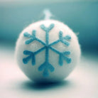 Snow Flake  Felt Balls Handmade in Nepal - Best HimalayaBest Himalaya