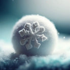 Snow Flake  Felt Balls Handmade in Nepal - Best HimalayaBest Himalaya