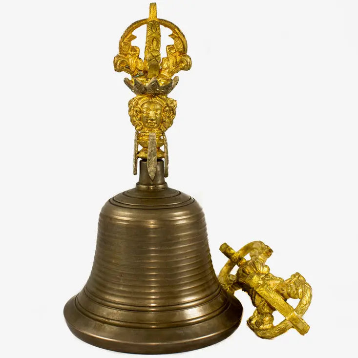 Tibetan Buddhist Bell and Bajra set - Best HimalayaBest Himalaya
