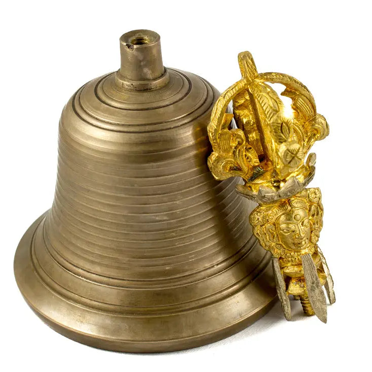 Tibetan Buddhist Bell and Bajra set - Best HimalayaBest Himalaya