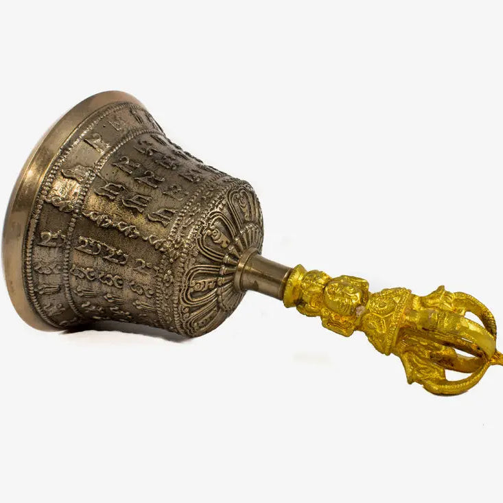 Tibetan Buddhist mantra Bell and Dorje set - Best HimalayaBest Himalaya