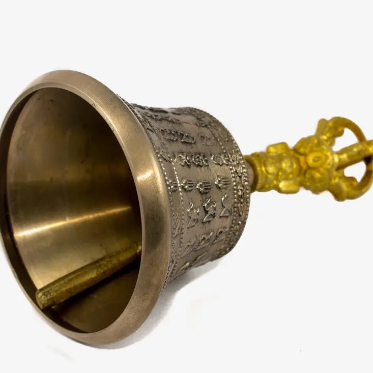 Tibetan Buddhist mantra Bell and Dorje set - Best HimalayaBest Himalaya