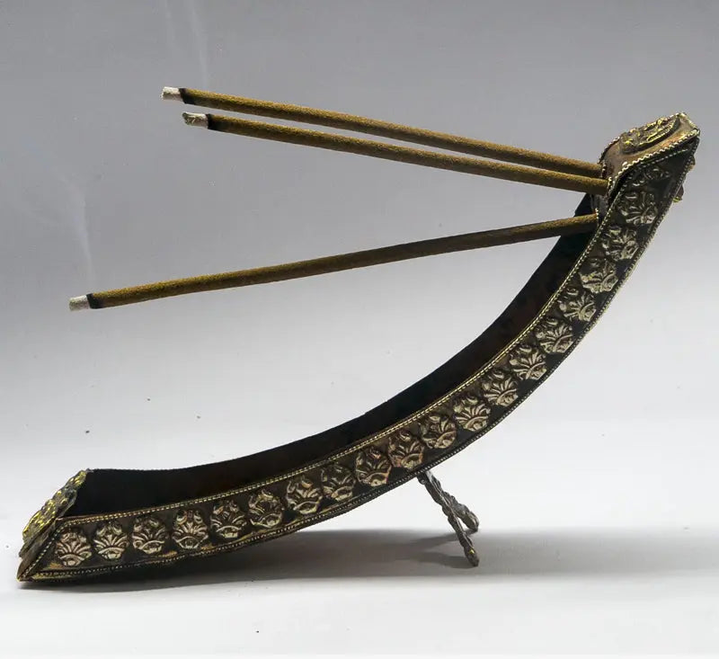 Tibetan Curved potala Incense burner - Best HimalayaBest Himalaya