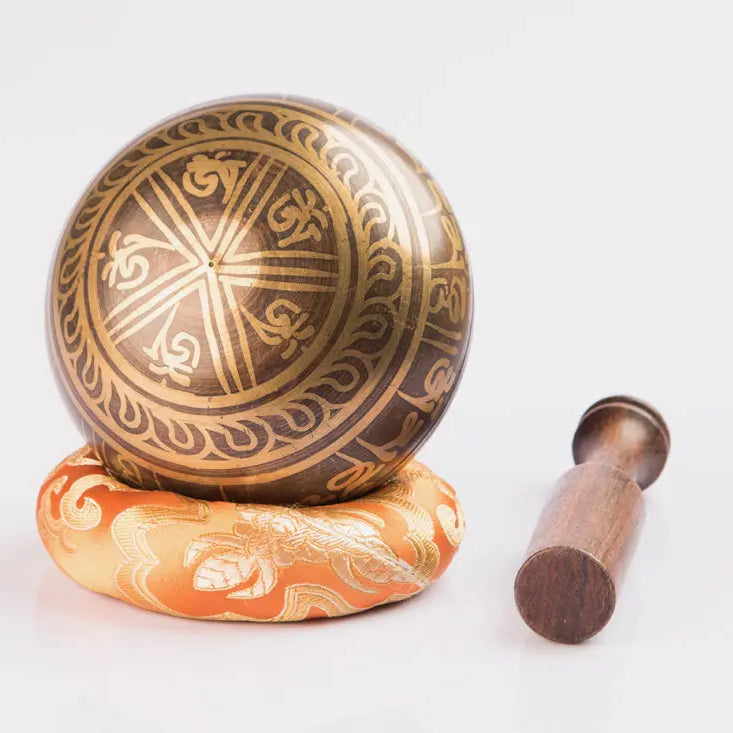 Tibetan High Quality Brass Singing Bowl Handmade in Nepal - Best HimalayaBest Himalaya