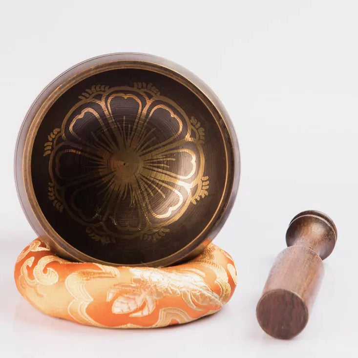 Tibetan High Quality Brass Singing Bowl Handmade in Nepal - Best HimalayaBest Himalaya