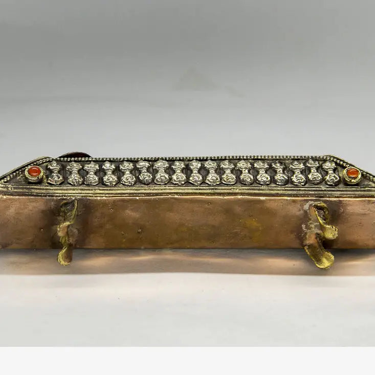 Tibetan Lucky symbol crafted incense burner - Best HimalayaBest Himalaya