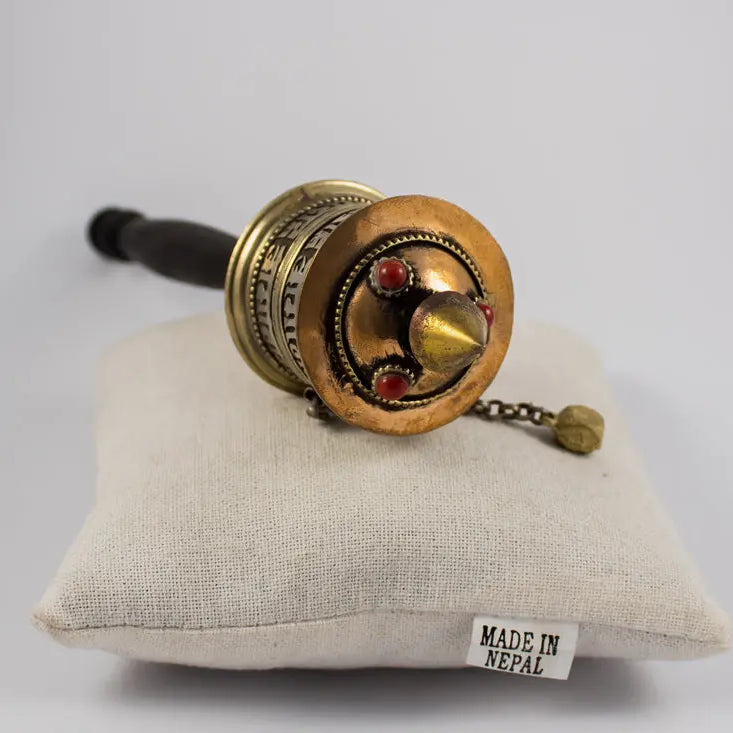 Tibetan Om Mani Small Prayer Wheel - Best HimalayaBest Himalaya