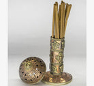 Tibetan Symbol Copper incense burner - Best HimalayaBest Himalaya