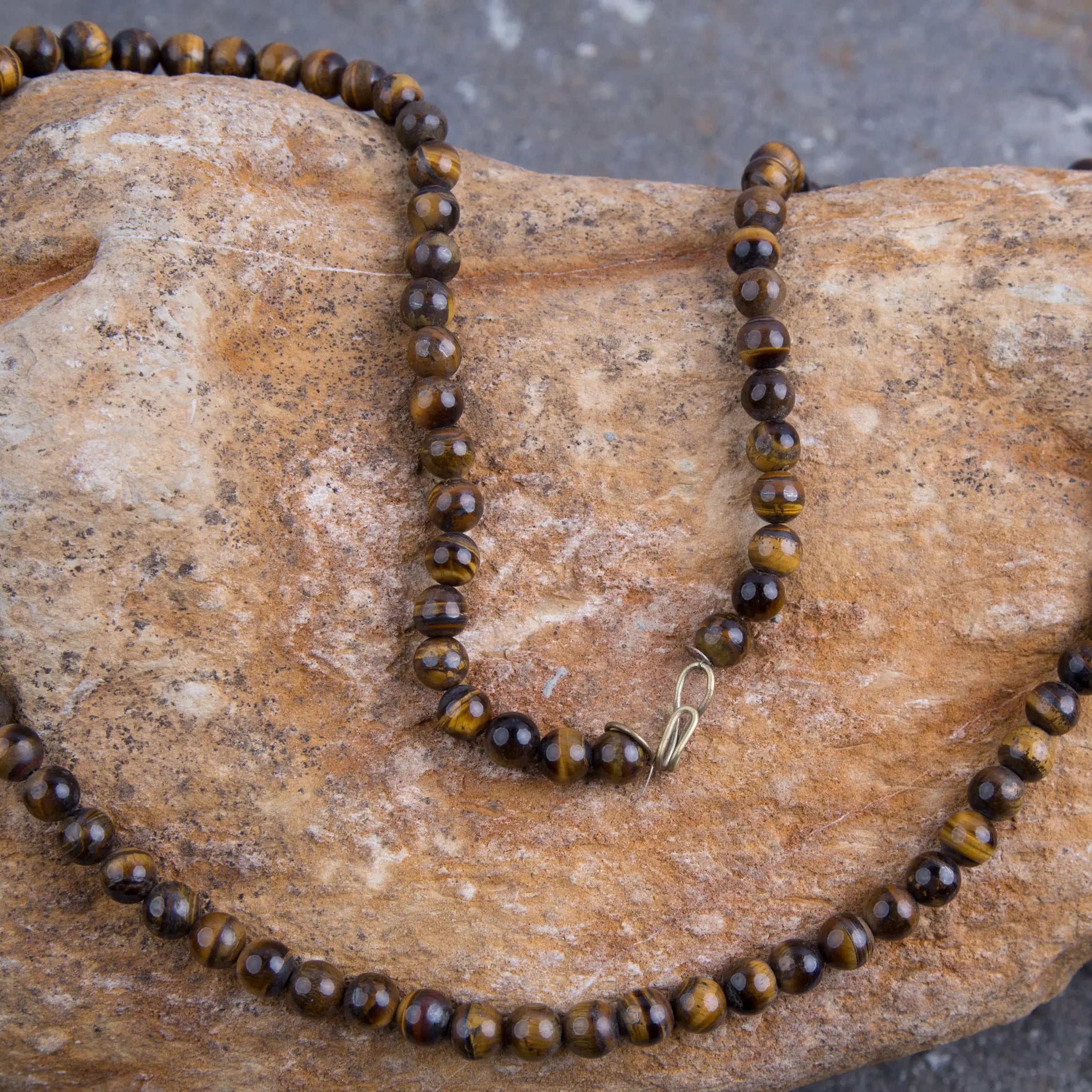 Tiger Eye Buddhist Prayer Mala Beads - Best HimalayaBest Himalaya