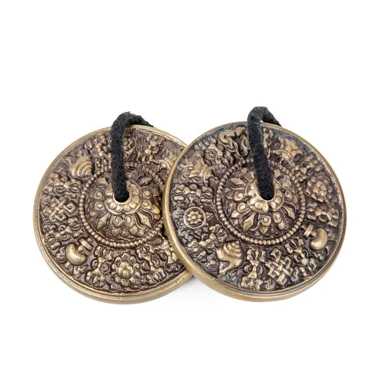 Tingsha Bells Cymbals Antique Handmade Best Himalaya