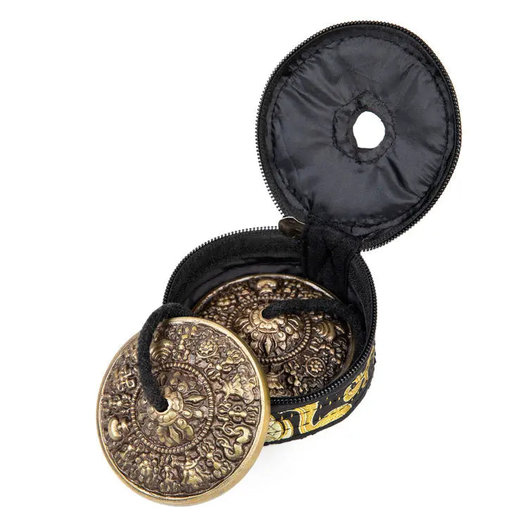 Tingsha Bells Cymbals Antique Handmade Best Himalaya