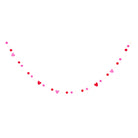 Valentine Garland – Handmade in Nepal | Pink, Red & White Wool Felt Hearts & Balls for Romantic Décor, Valentine’s Day Mantle & Love-Themed Celebrations Best Himalaya