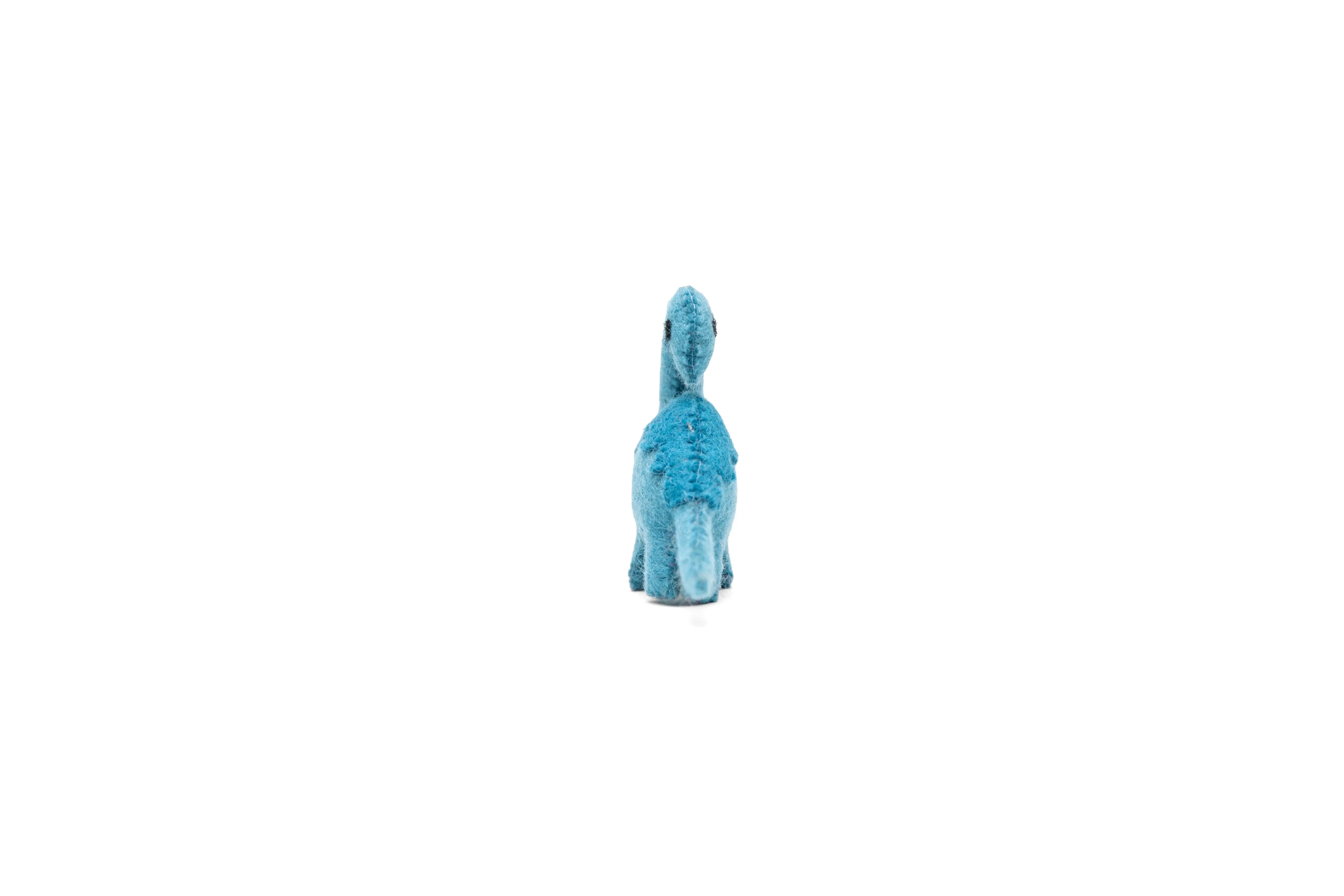 Vibrant Blue Dinosaur Felt Toy - Best HimalayaBest Himalaya
