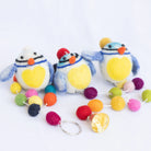 Vibrant Mix Felt Ball Garland  Eco-Friendly Party Decorations - Best HimalayaBest Himalaya